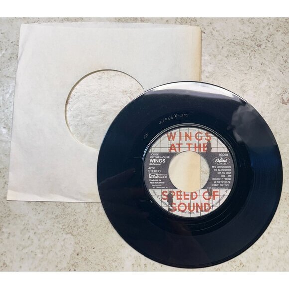 Paul McCartney and Wings Silly Love Songs / Cook of the House 45 Rock Pop - Picture 5 of 6